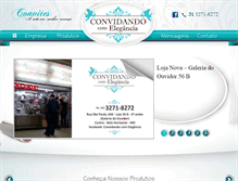 Tablet Screenshot of convidando.com
